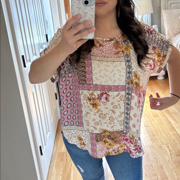 Maurice’s patchwork blouse - Picture 2 of 3